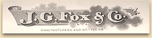 J. G. Fox & Co. header